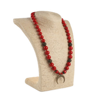 Намисто з коралу "Лунниця"