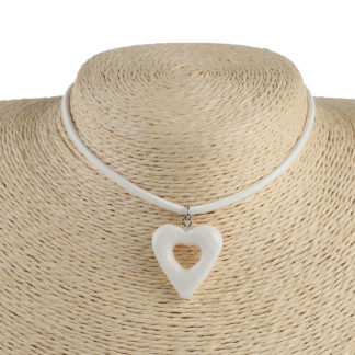 Підвіска "Біле серце"