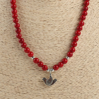 Намисто з агату "Пташка"