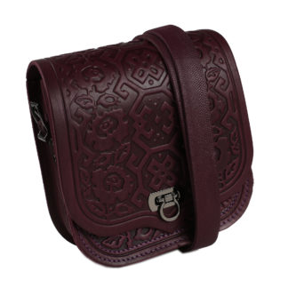 Сумка "Вишиванка" бордова