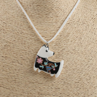 Підвіска "Квітковий песик"