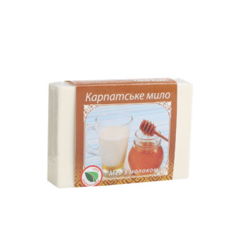 Карпатське мило "Мед з молоком"