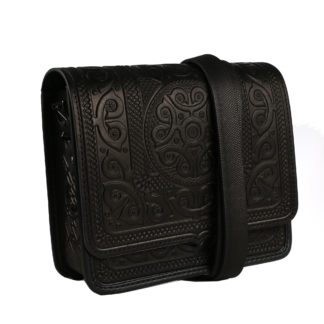 Сумка чорна "Гуцульська"