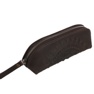 Косметичка коричнева "Сонце Карпат"