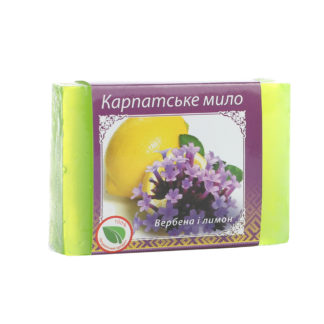 Карпатське мило "Вербена і лимон"