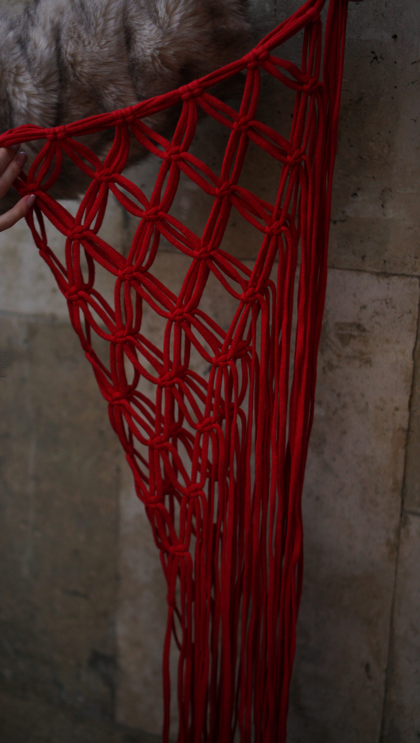 Український пояс ( припинда) червона сітка - Зображення 4