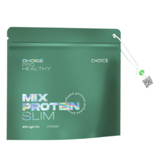 Протеїновий жироспалюючий коктейль Mix Protein Slim Сhoice Pro Healthy