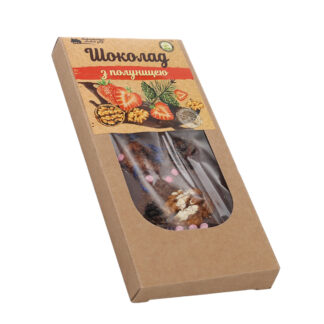 Шоколад з полуницею