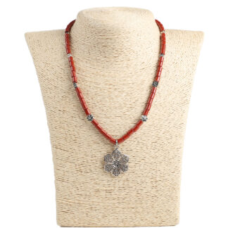 Намисто керамічне "Квітка"