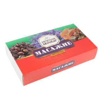 Набір масажного мила "Мед з прополісом, лаванда, кавовий скраб"