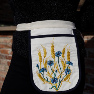 Кишенька біла “Колоски”