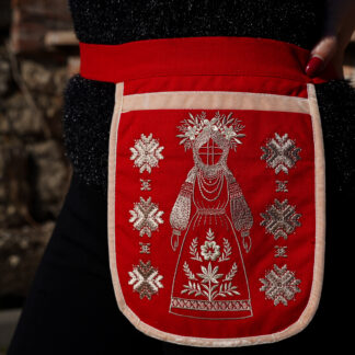 Кишенька червоно-біла “Мотанка”